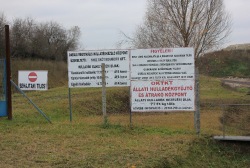 Sajtónyílvános telepbejárás