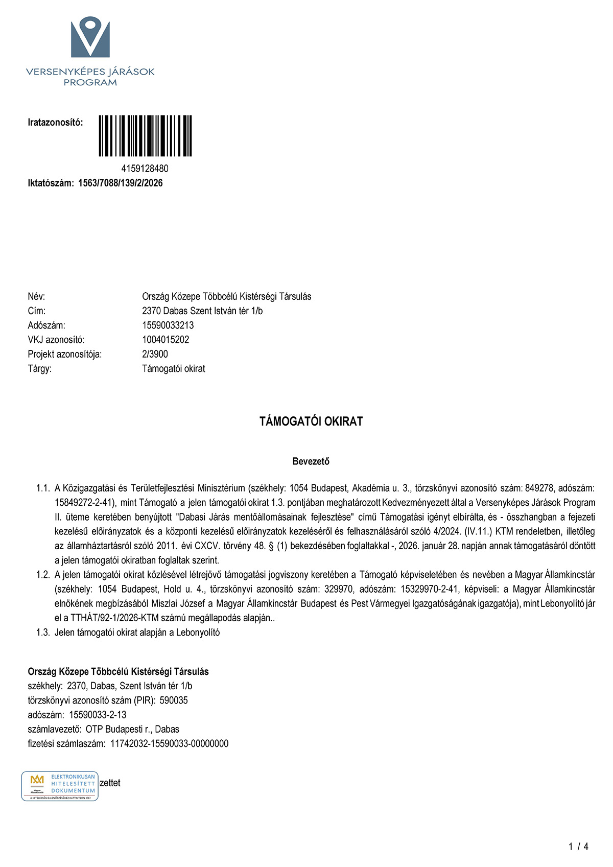 Tamogato okiratkozbiztonsag Oldal 01